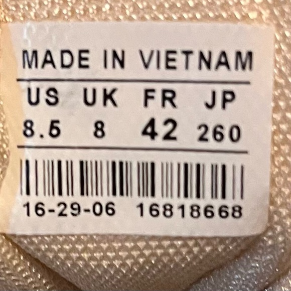 Nike Air Force 1 Women's Running Shoes. Cream / Pink - Picture 10 of 12